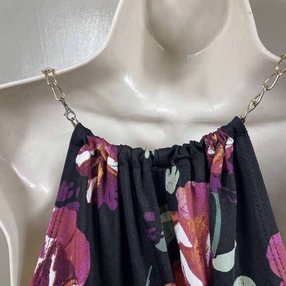 Women Y2K Floral Artsy Tank Top Size 1 X Romantic Roses Garden - Picture 7 of 14